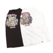 画像1: STUDIO D'ARTISAN（ステュディオ・ダ・ルチザン）ベリアルクリッパーUSAコットンプリントＴシャツ/ White（ホワイト）・Black（ブラック） (1)