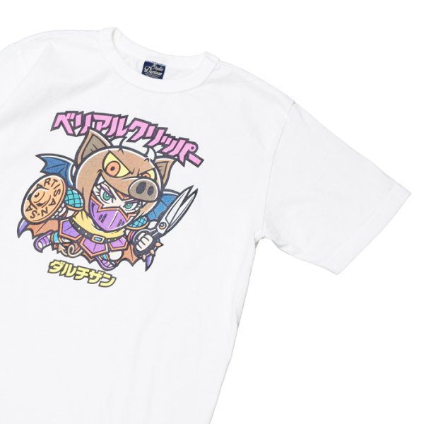 画像7: STUDIO D'ARTISAN（ステュディオ・ダ・ルチザン）ベリアルクリッパーUSAコットンプリントＴシャツ/ White（ホワイト）・Black（ブラック） (7)