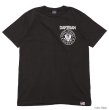 画像1: STUDIO D'ARTISAN（ステュディオ・ダ・ルチザン）USAコットンプリントＴシャツ / Black（ブラック） (1)