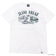 画像1: STUDIO D'ARTISAN（ステュディオ・ダ・ルチザン）USAコットンプリントＴシャツ/ White（ホワイト） (1)