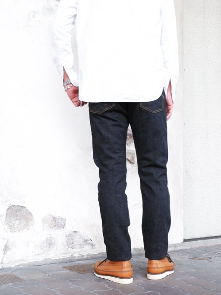 画像9: STUDIO D'ARTISAN(ステュディオ・ダ・ルチザン)G3 リラックステーパードジーンズ 14oz/Indigo Blue(インディゴブルー)ワンウォッシュ【裾上げ無料】 (9)