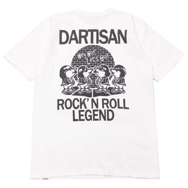 画像3: STUDIO D'ARTISAN（ステュディオ・ダ・ルチザン）USAコットンプリントＴシャツ / Black（ブラック）※Sサイズのみ (3)