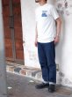 画像4: STUDIO D'ARTISAN（ステュディオ・ダ・ルチザン）USAコットンプリントＴシャツ / Navy（ネイビー） (4)