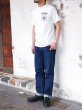 画像4: STUDIO D'ARTISAN（ステュディオ・ダ・ルチザン）USAコットンプリントＴシャツ / Black（ブラック） (4)