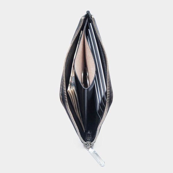 画像4: Whitehouse Cox(ホワイトハウスコックス)S3068 Slim Zip Wallet(スリムジップウォレット)/Havana(ハバナ) (4)