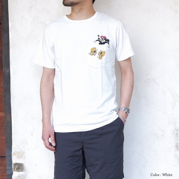 画像3: free rage（フリーレイジ）リサイクルコットンプリントTee / Navy（ネイビー）※Sサイズのみ (3)