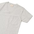 画像7: Goodwear（グッドウェア）Short Sleeve V-Neck Pocket Tee（ショートスリーブVネックポケット付Tシャツ）/Natural（ナチュラル）・Oxford（オックスフォードグレー） (7)