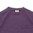 画像6: Goodwear（グッドウェア）Short Sleeve Crew Neck Pocket Tee（ショートスリーブクルーネックポケット付Tシャツ）/Regal Purple（リーガルパープル）・Charcoal（チャコールグレー） (6)