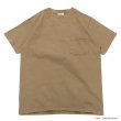 画像2: Goodwear（グッドウェア）Short Sleeve Crew Neck Pocket Tee（ショートスリーブクルーネックポケット付Tシャツ）/Greyish Brown（グレイッシュブラウン）・New Olive（ニューオリーブ） (2)