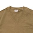 画像6: Goodwear（グッドウェア）Short Sleeve V-Neck Pocket Tee（ショートスリーブVネックポケット付Tシャツ）/Coyote（コヨーテ）・O.D（オリーブドラブ） (6)