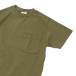 画像7: Goodwear（グッドウェア）Short Sleeve Crew Neck Pocket Tee（ショートスリーブクルーネックポケット付Tシャツ）/Greyish Brown（グレイッシュブラウン）・New Olive（ニューオリーブ） (7)