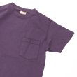 画像7: Goodwear（グッドウェア）Short Sleeve Crew Neck Pocket Tee（ショートスリーブクルーネックポケット付Tシャツ）/Regal Purple（リーガルパープル）・Charcoal（チャコールグレー） (7)