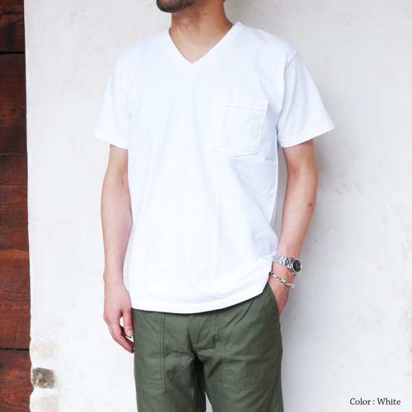 画像13: 『OUTLET』Goodwear（グッドウェア）Short Sleeve V-Neck Pocket Tee（ショートスリーブVネックポケットT）/ 8Colors（全8色展開） (13)