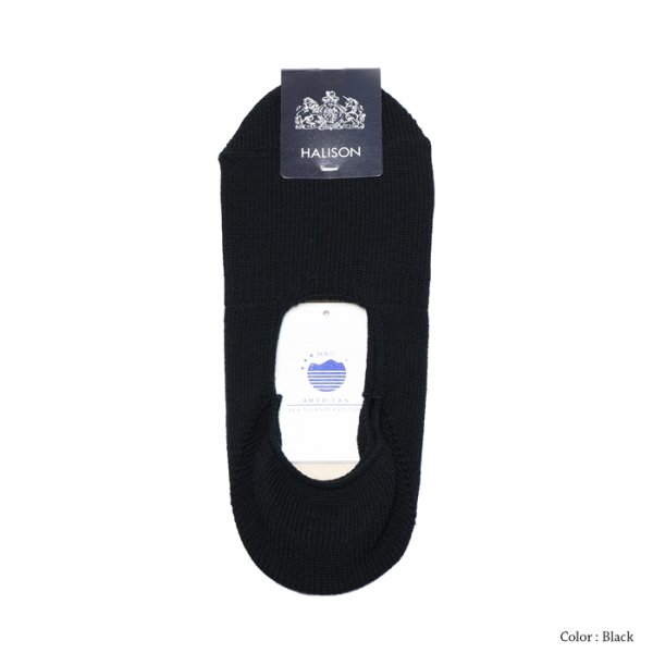 画像5: HALISON(ハリソン)アメリカンシーアイランドコットンボートソックス / 4Colors(全4色展開)※3足までメール便発送可 (5)
