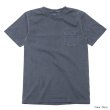 画像2: Good On（グッドオン）Short Sleeve Crew Neck Pocket Tee（ショートスリーブクルーネックポケット付きTシャツ）"Pigment Dye"/Navy（ネイビー）・Black（ブラック） (2)