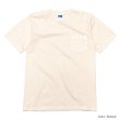 画像2: Good On（グッドオン）Short Sleeve Crew Neck Pocket Tee（ショートスリーブクルーネックポケット付きTシャツ）"Pigment Dye"/Natural（ナチュラル）・Slate（スレート） (2)