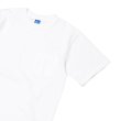 画像7: Good On（グッドオン）Short Sleeve Crew Neck Pocket Tee（ショートスリーブクルーネックポケット付きTシャツ）"Washed"/White（ホワイト）・Metal Grey（メタルグレー） (7)