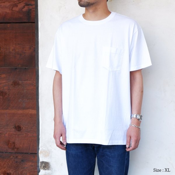 画像13: Good On(グッドオン)Short Sleeve Crew Neck Pocket Tee(ショートスリーブクルーネックポケット付きTシャツ)"Pigment Dye" / Navy(ネイビー)・Black(ブラック) (13)