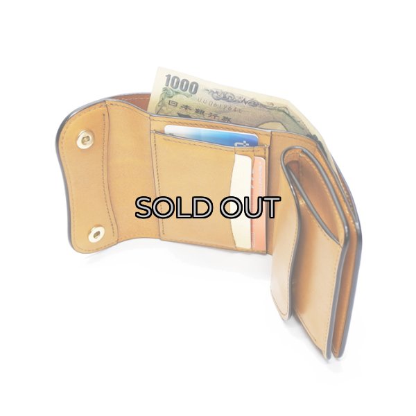 画像7: WILD SWANS（ワイルドスワンズ）ENO（イーノ）ミニ3つ折りウォレット"フルグレインブライドル"/London Colour（ロンドンカラー） (7)