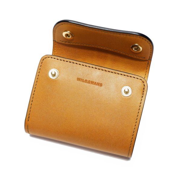 画像4: WILD SWANS(ワイルドスワンズ)ENO(イーノ)ミニ3つ折りウォレット"フルグレインブライドル"/London Colour(ロンドンカラー) (4)