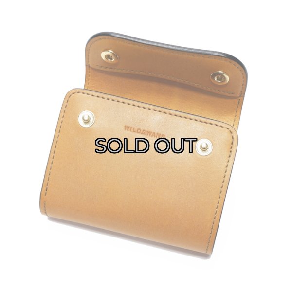 画像4: WILD SWANS（ワイルドスワンズ）ENO（イーノ）ミニ3つ折りウォレット"フルグレインブライドル"/London Colour（ロンドンカラー） (4)