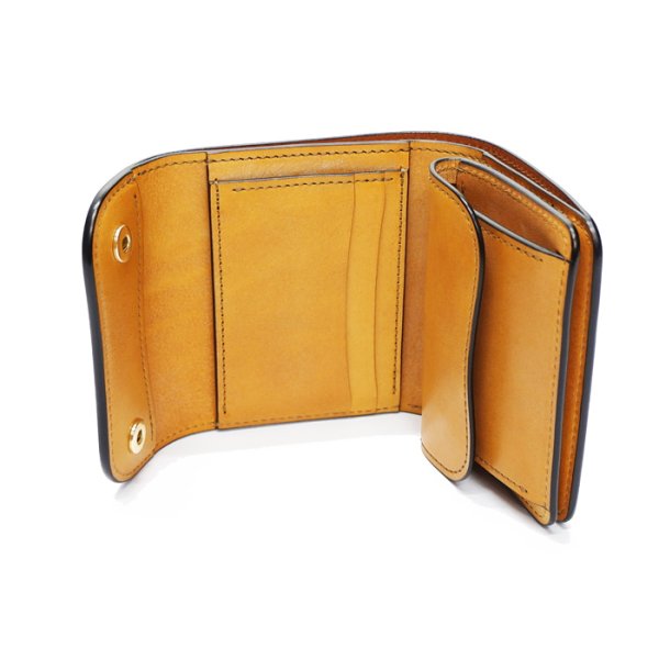 画像5: WILD SWANS(ワイルドスワンズ)ENO(イーノ)ミニ3つ折りウォレット"フルグレインブライドル"/London Colour(ロンドンカラー) (5)