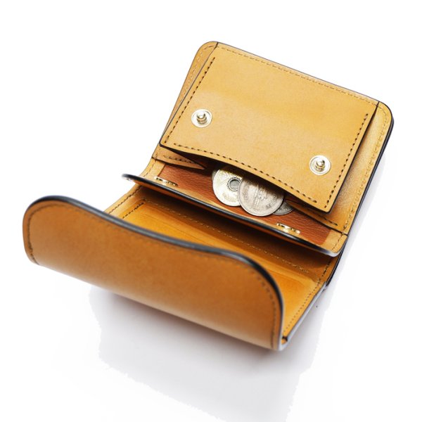 画像8: WILD SWANS(ワイルドスワンズ)ENO(イーノ)ミニ3つ折りウォレット"フルグレインブライドル"/London Colour(ロンドンカラー) (8)