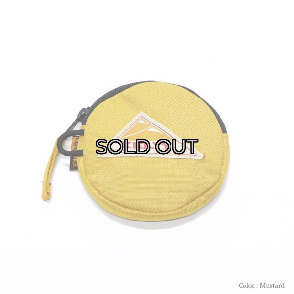 画像2: KELTY（ケルティ）CIRCLE COIN CASE2（サークルコインケース2）/Mustard（マスタード）・Caramel（キャラメル）※メール便発送可※ (2)