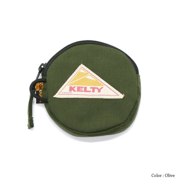 画像3: KELTY(ケルティ)CIRCLE COIN CASE2(サークルコインケース2)/Tan(タン)・Olive(オリーブ) (3)