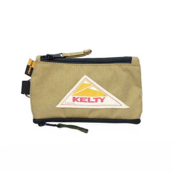 画像2: KELTY(ケルティ)FES POUCH3(フェスポーチ3)/O.D×Tan(オリーブドラブ×タン) (2)