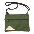 画像1: KELTY（ケルティ）VINTAGE FLAT POUCH"SM"（ヴィンテージフラットポーチSM）/Olive（オリーブ） (1)