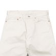 画像2: F.O.B FACTORY（エフオービーファクトリー）PIQUE 5POCKET PANTS（ピケ5ポケットパンツ）Highcount Pique/Ivory（アイボリー）【裾上げ無料】 (2)