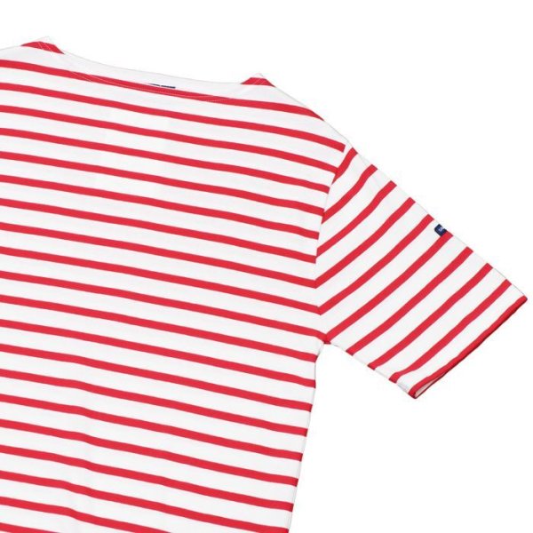 画像4: SAINT JAMES(セントジェームス)PIRIAC(ピリアック)/NEIGE×TULIP(ホワイト×レッド) (4)