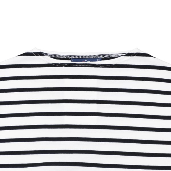 画像3: SAINT JAMES(セントジェームス)PIRIAC(ピリアック)/NEIGE×NOIR(ホワイト×ブラック) (3)