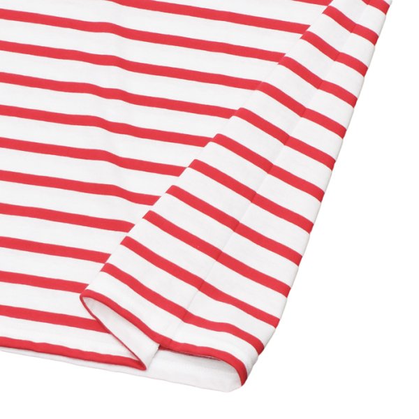 画像5: SAINT JAMES(セントジェームス)PIRIAC(ピリアック)/NEIGE×TULIP(ホワイト×レッド) (5)