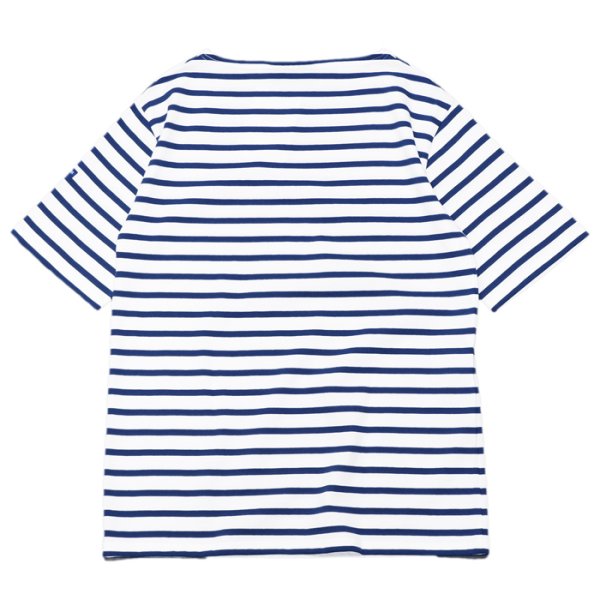 画像2: SAINT JAMES(セントジェームス)PIRIAC(ピリアック)/NEIGE×MARINE(ホワイト×マリン) (2)