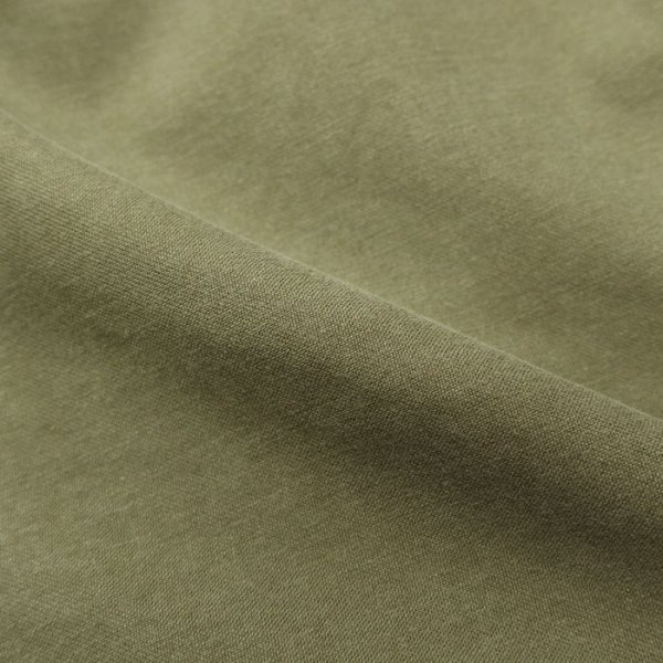 画像7: F.O.B FACTORY（エフオービーファクトリー）FATIGUE SHIRT JACKET（ファティーグシャツジャケット）"Vatdye Back Sateen" / Olive（オリーブ） (7)