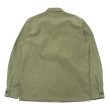 画像2: F.O.B FACTORY（エフオービーファクトリー）FATIGUE SHIRT JACKET（ファティーグシャツジャケット）Vatdye Back Sateen/Olive（オリーブ） (2)