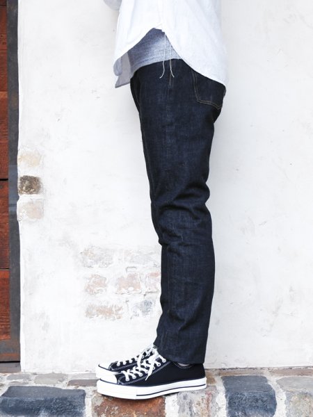 画像10: FULLCOUNT(フルカウント)#1110 Tapered Denim(テーパードデニム)"13.7oz Original Selvedge Zimbabwe Cotton Denim" / Indigo Blue(インディゴブルー)※One Wash【裾上げ無料】 (10)