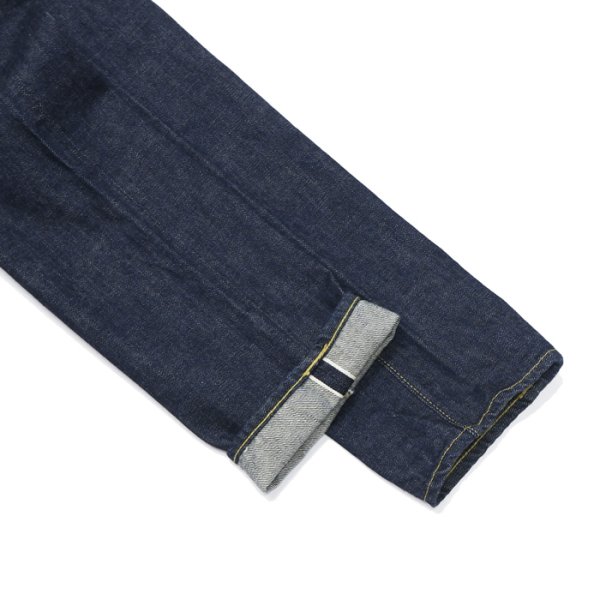 画像7: FULLCOUNT(フルカウント)#1110 Tapered Denim(テーパードデニム)"13.7oz Original Selvedge Zimbabwe Cotton Denim" / Indigo Blue(インディゴブルー)※One Wash【裾上げ無料】 (7)
