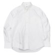 画像1: INDIVIDUALIZED SHIRTS（インディビジュアライズドシャツ）Standard Fit B.D. Shirt（スタンダードフィットボタンダウンシャツ）"REGATTA OXFORD"/White（ホワイト） (1)