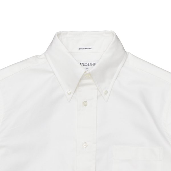 画像3: INDIVIDUALIZED SHIRTS(インディビジュアライズドシャツ)Standard Fit B.D. Shirt(スタンダードフィットボタンダウンシャツ)"REGATTA OXFORD" / White(ホワイト) (3)