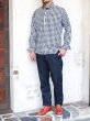 画像9: INDIVIDUALIZED SHIRTS（インディビジュアライズドシャツ）Standard Fit B.D. Shirt（スタンダードフィットボタンダウンシャツ）"BIG GINGHAM CHECK"/Black（ブラック） (9)