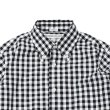 画像3: INDIVIDUALIZED SHIRTS（インディビジュアライズドシャツ）Standard Fit B.D. Shirt（スタンダードフィットボタンダウンシャツ）"BIG GINGHAM CHECK"/Black（ブラック） (3)