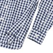 画像5: INDIVIDUALIZED SHIRTS（インディビジュアライズドシャツ）Standard Fit B.D. Shirt（スタンダードフィットボタンダウンシャツ）"BIG GINGHAM CHECK"/Navy（ネイビー） (5)