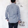 画像8: INDIVIDUALIZED SHIRTS（インディビジュアライズドシャツ）Standard Fit B.D. Shirt（スタンダードフィットボタンダウンシャツ）"BIG GINGHAM CHECK"/Black（ブラック） (8)