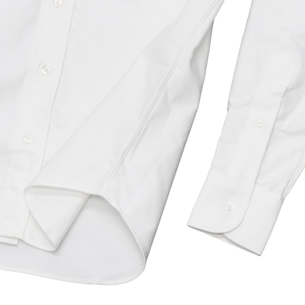 画像5: INDIVIDUALIZED SHIRTS(インディビジュアライズドシャツ)Standard Fit B.D. Shirt(スタンダードフィットボタンダウンシャツ)"REGATTA OXFORD" / White(ホワイト) (5)