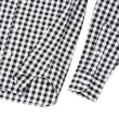 画像5: INDIVIDUALIZED SHIRTS（インディビジュアライズドシャツ）Standard Fit B.D. Shirt（スタンダードフィットボタンダウンシャツ）"BIG GINGHAM CHECK"/Black（ブラック） (5)