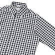 画像4: INDIVIDUALIZED SHIRTS（インディビジュアライズドシャツ）Standard Fit B.D. Shirt（スタンダードフィットボタンダウンシャツ）"BIG GINGHAM CHECK"/Black（ブラック） (4)