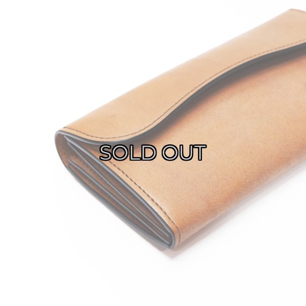 画像3: WILD SWANS（ワイルドスワンズ）WAVE（ウェイブ）ロングウォレット"フルグレインブライドル"/Dark Stain（ダークステイン） (3)